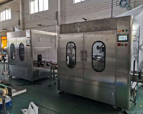 3500pcs/hour Automatic Follow Up Filling Capping Line