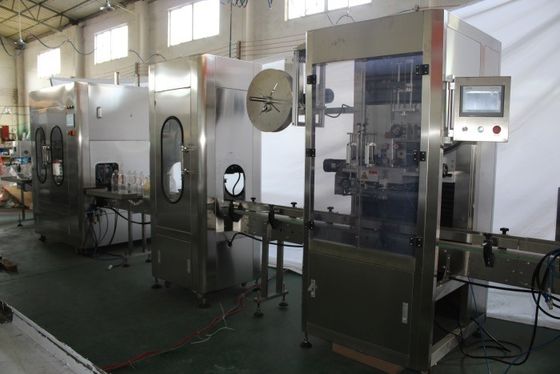 Food Volumetric Liquid Filling Machine Automatic Oil Bottling Capping Labeling Line