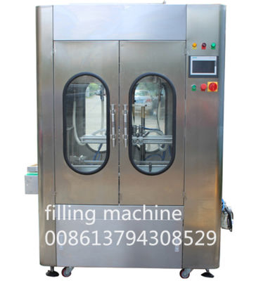 0.8MPa 1000ml 4 Head Self Flow Bottle Filling Line