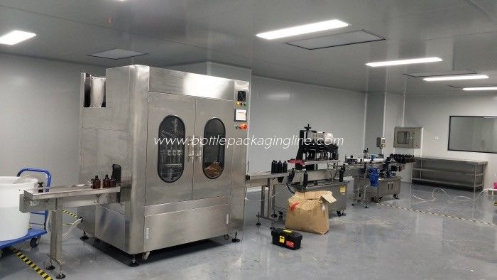 1000PCS/H Sanitizer Bottle Filling Line Frequency Conversion Motor